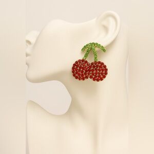 Red Cherry Earrings